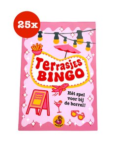 Terrassen-Bingo - Display (25 Stück)