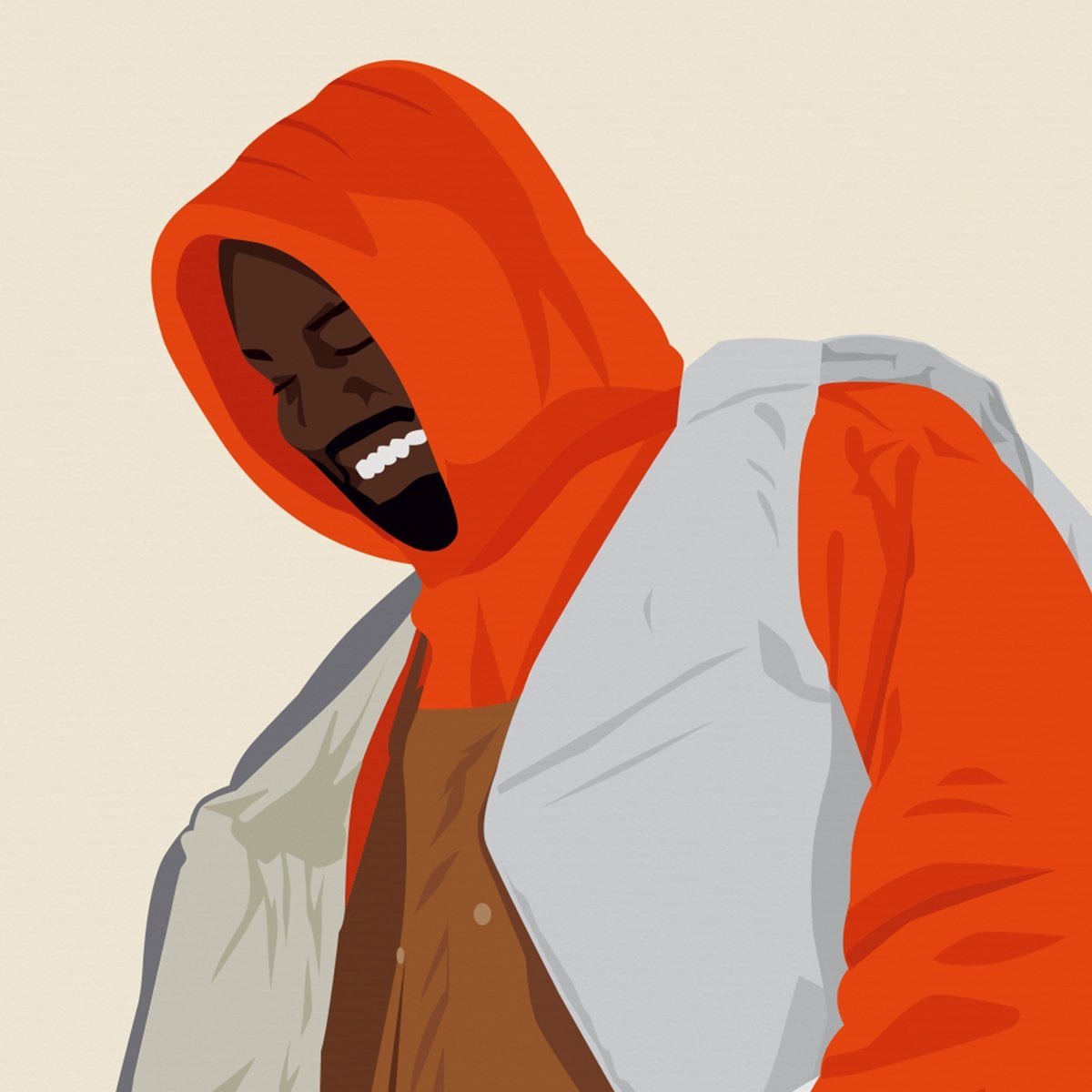 Poster "Kanye West" - A4 & 30x40cm - Art print