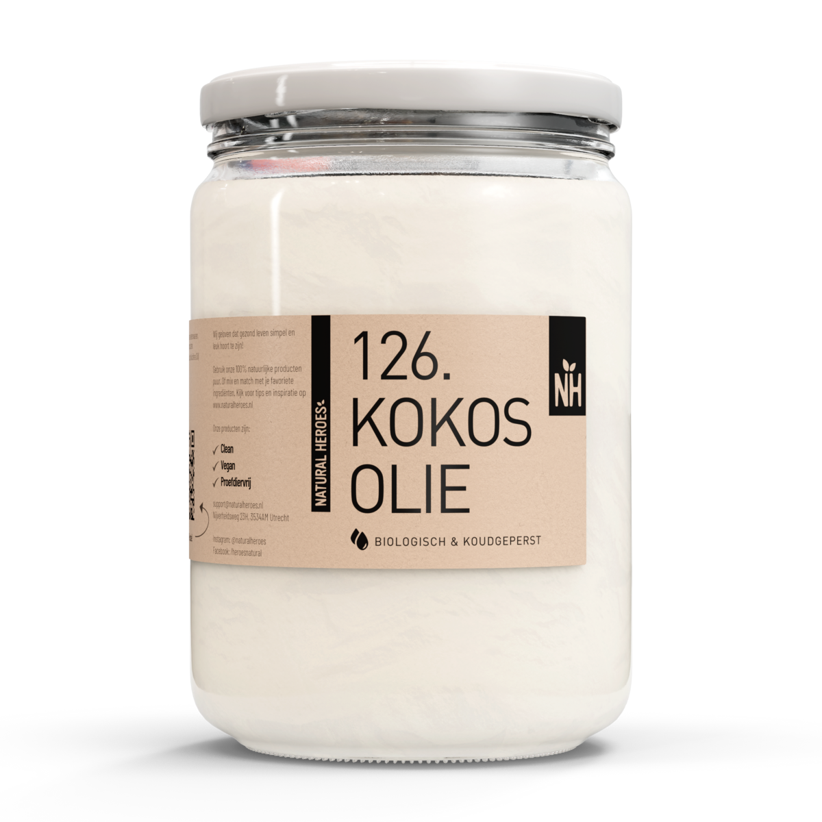 Kokosolie (Biologisch & Koudgeperst)