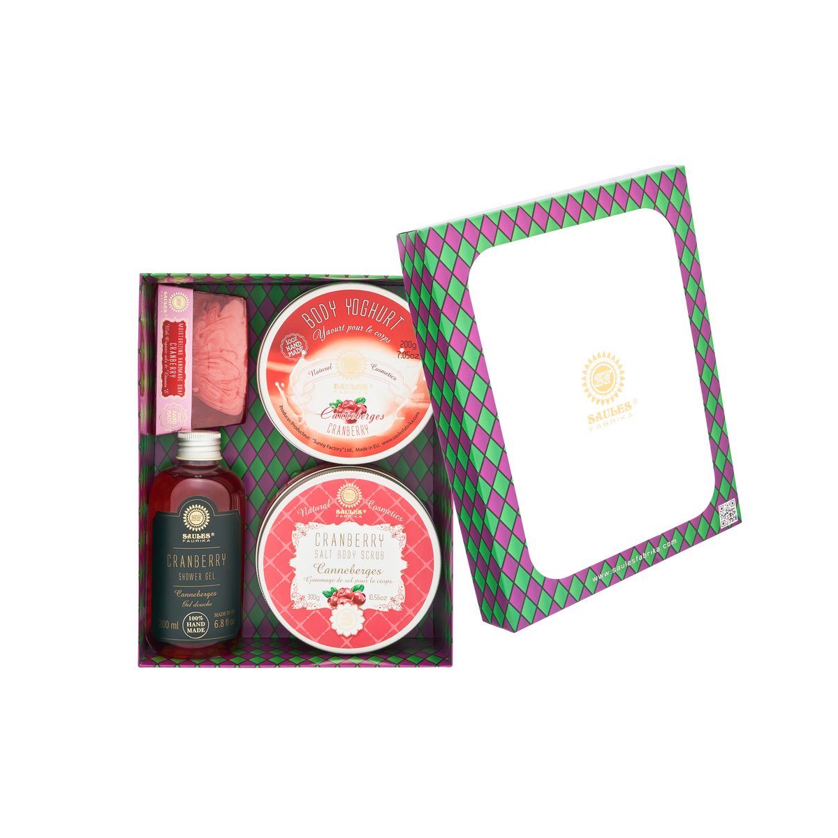 Geschenkset CRANBERRY (4 items)