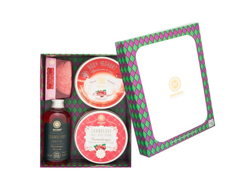 Geschenkset CRANBERRY (4 items)
