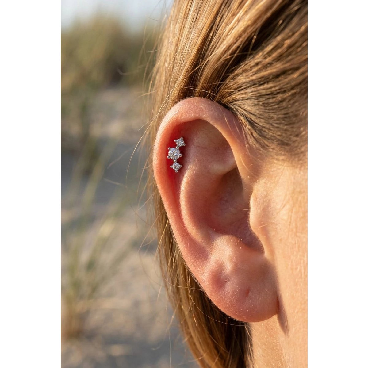 Roestvrijstalen piercings
