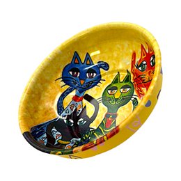 Metalskål - kat 2 - lille - 8 cm