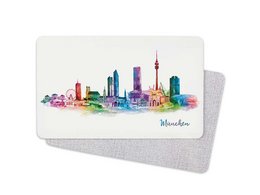 Planche de petit-déjeuner arc-en-ciel de Munich
