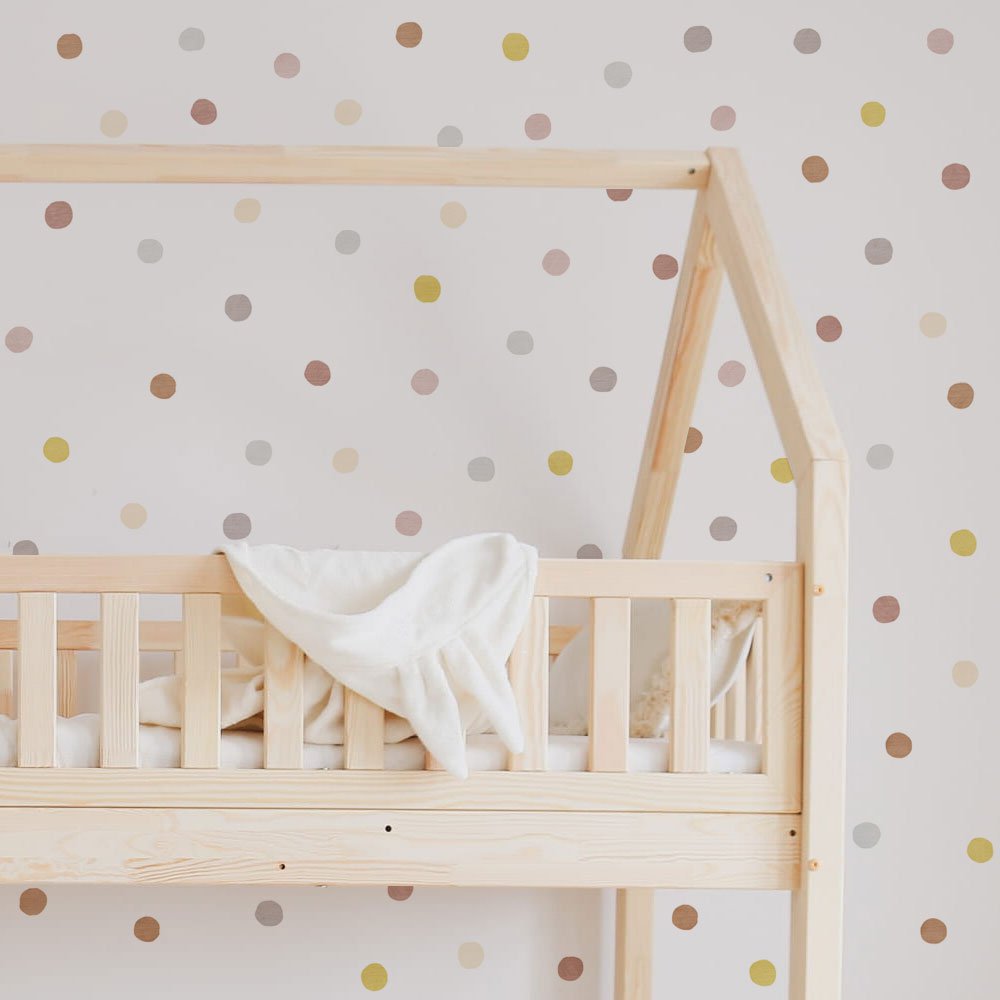Pencil dots wall sticker