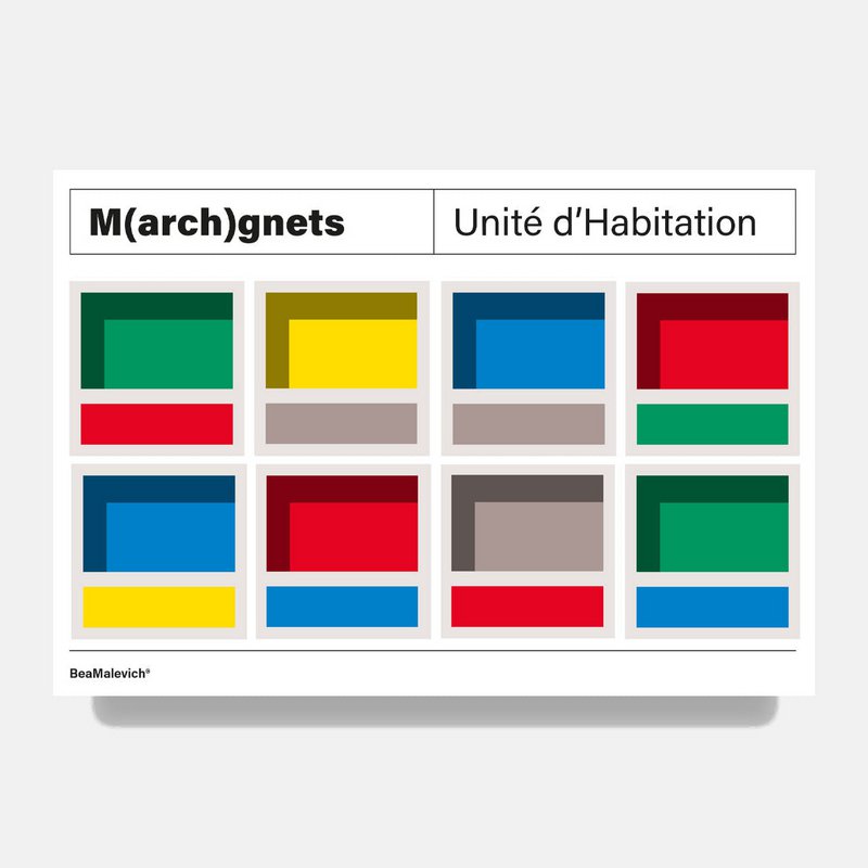 Magnets | Unité d'Habitation (Big windows)