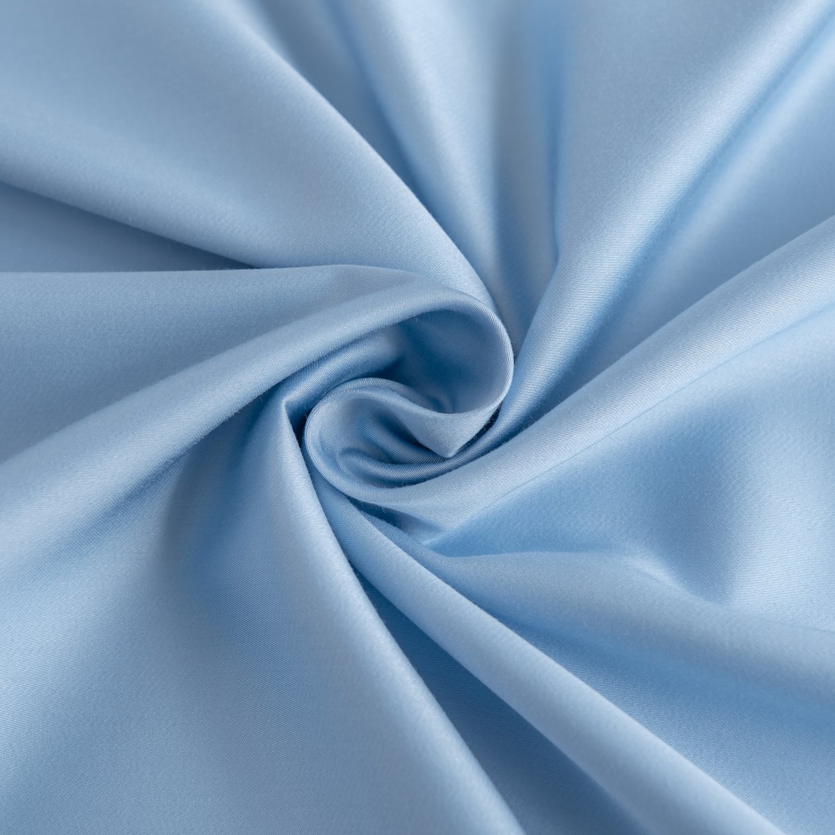 Housse de couette en bambou bleu clair Premium - 400 fils Tanboocel - 100% bambou - Bleu ciel