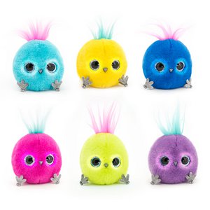 Soft toy, WHOzies - Whozie: Glowing Eyes   *Interactive (12cm)