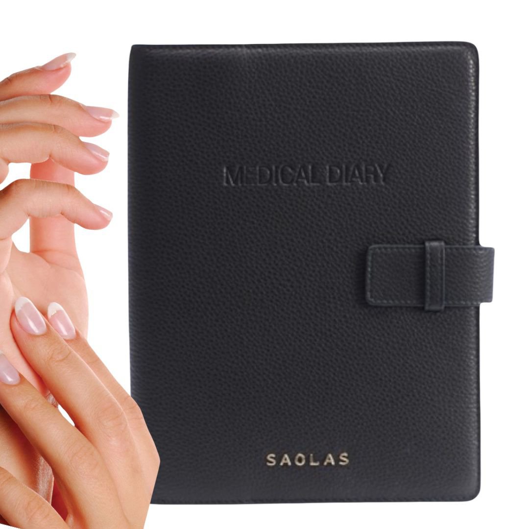 Leather document holder