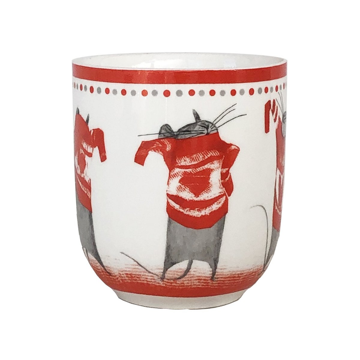 One Size Fits All Porcelain Mug