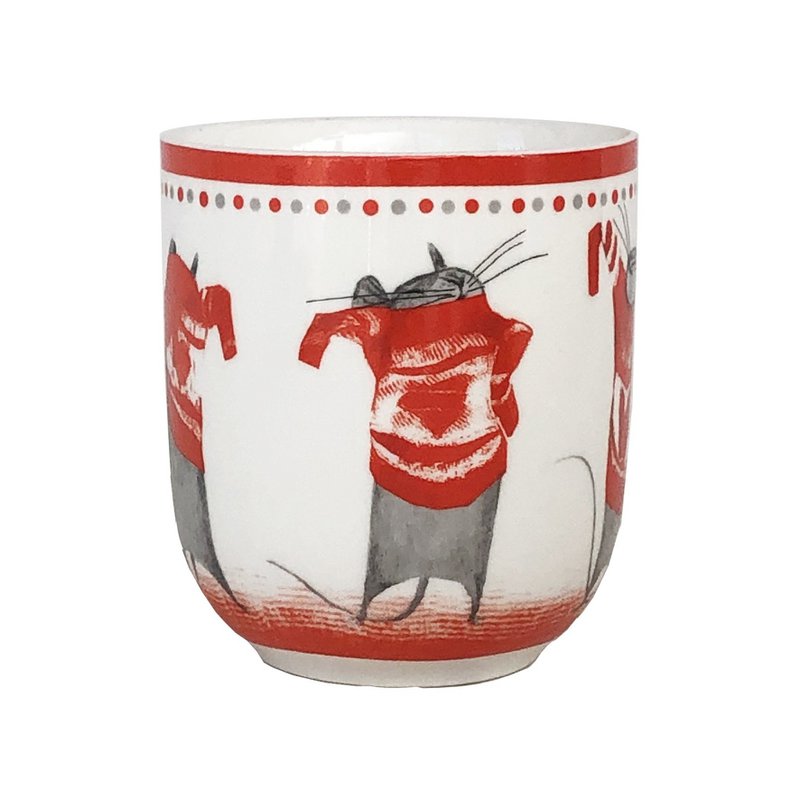 One Size Fits All Porcelain Mug