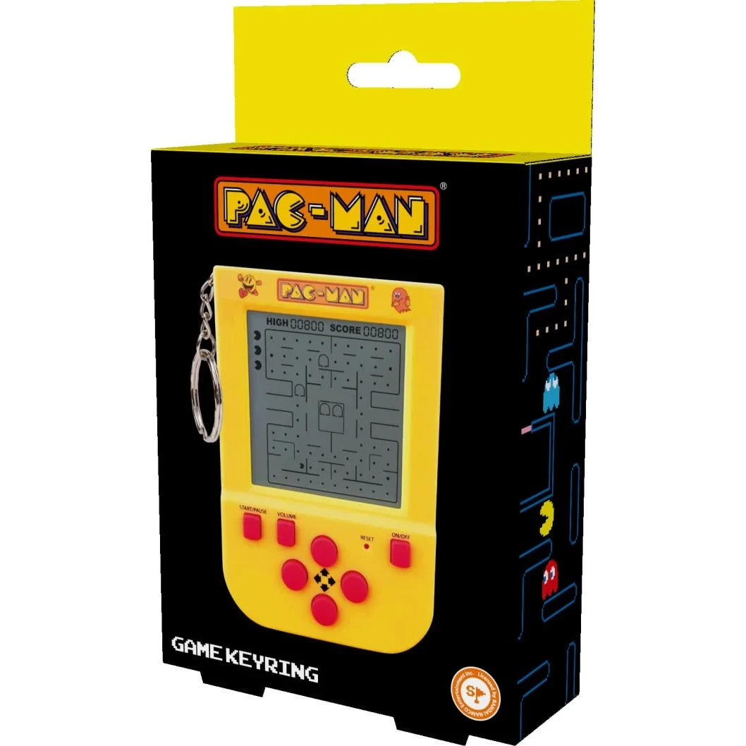 Pac-Man - ordinateur de poche de jeu rétro (porte-clés)