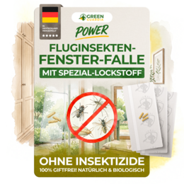 Fluginsekten Fenster-Falle
