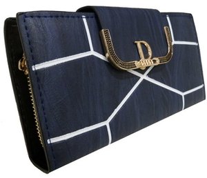 Ladies leatherette wallet D 21x10x3cm