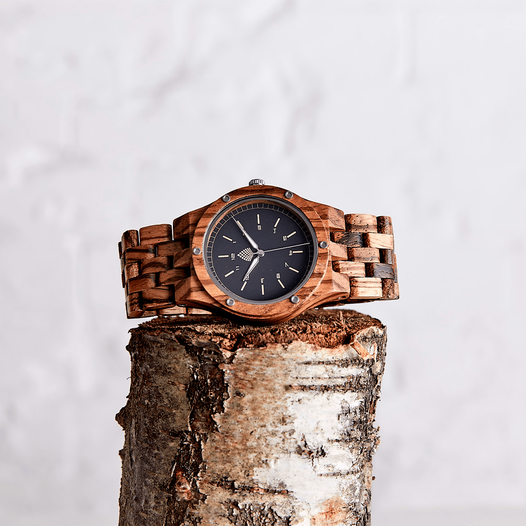 The Yew - Handmade Wood Vegan Watch