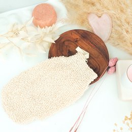 Gant exfoliante en yute - sentirse natural