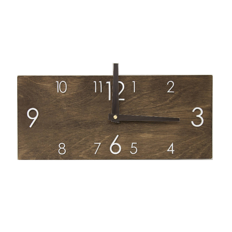 Orologio da parete, orologio da parete in legno