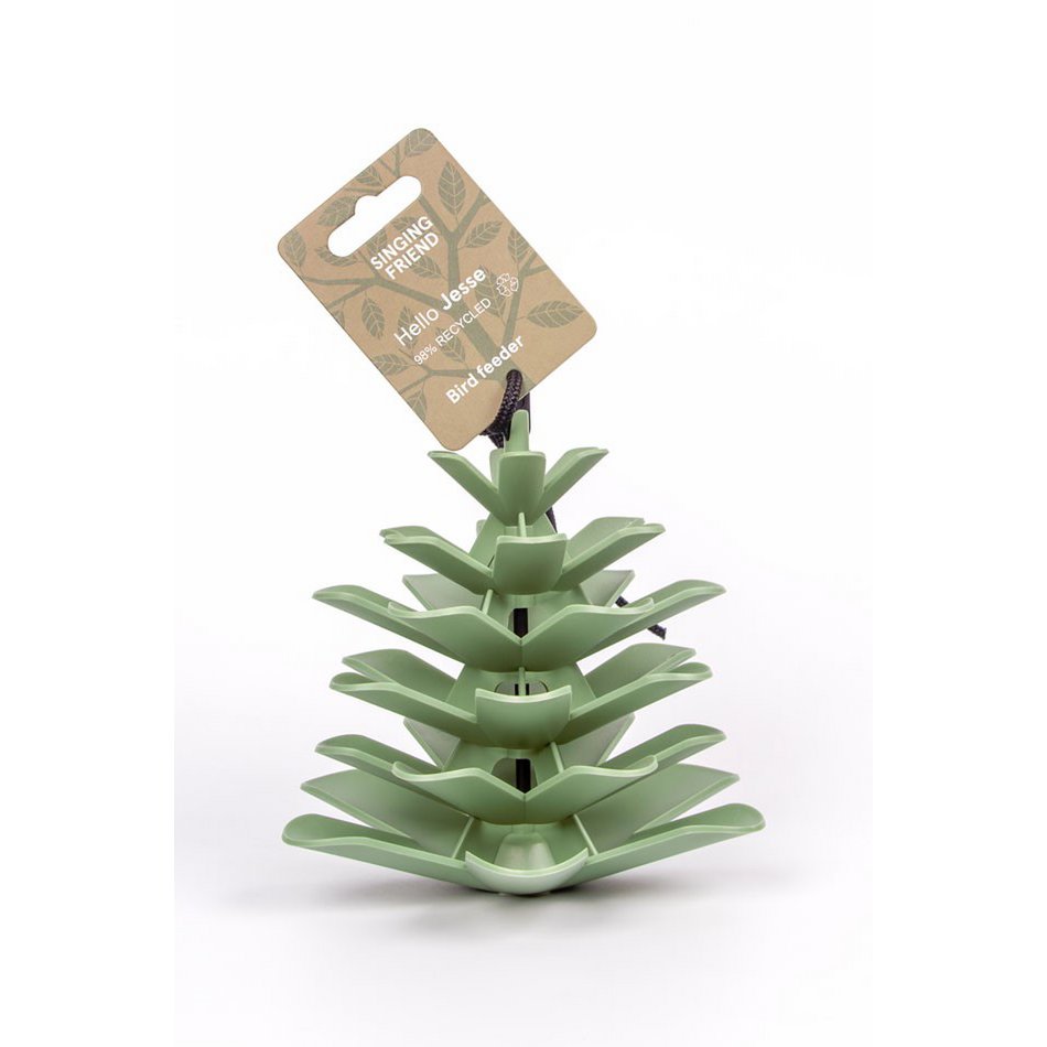 Hello Jesse XL recycled bird feeder