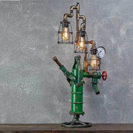 Short Spectacular Water Pump Lamp