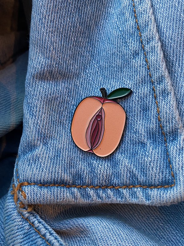 Emaille Pin "Apfel"