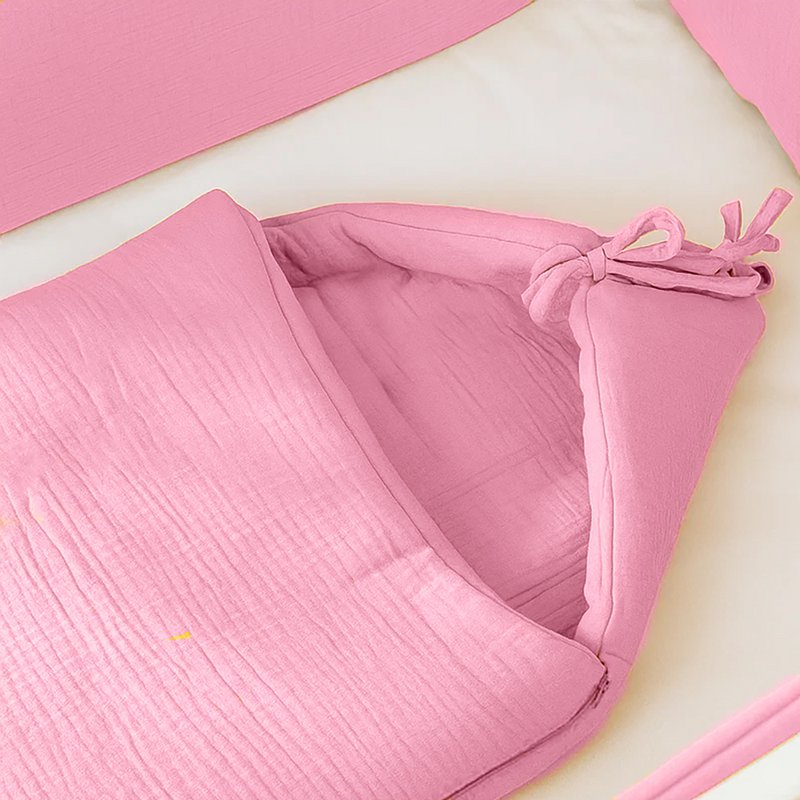 Nido de algodón orgánico Rosa