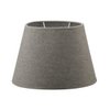 Home Sweet Home Stoffen Lampenkap Grey - 24 x 16 x 16 cm