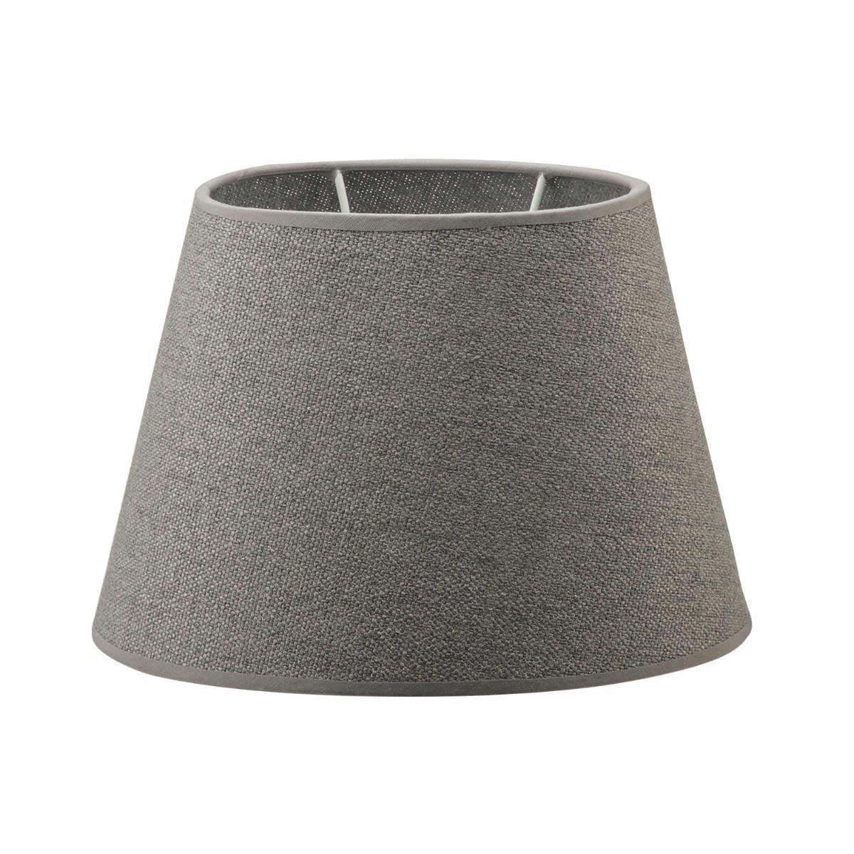 Home Sweet Home Stoffen Lampenkap Grey - 24 x 16 x 16 cm