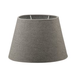 Home Sweet Home Stoffen Lampenkap Grey - 24 x 16 x 16 cm