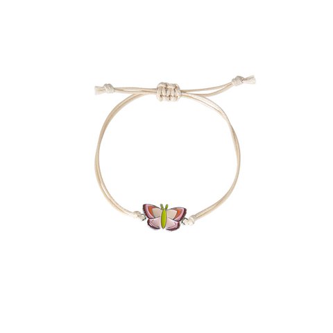 Armband Schmetterling Rosa