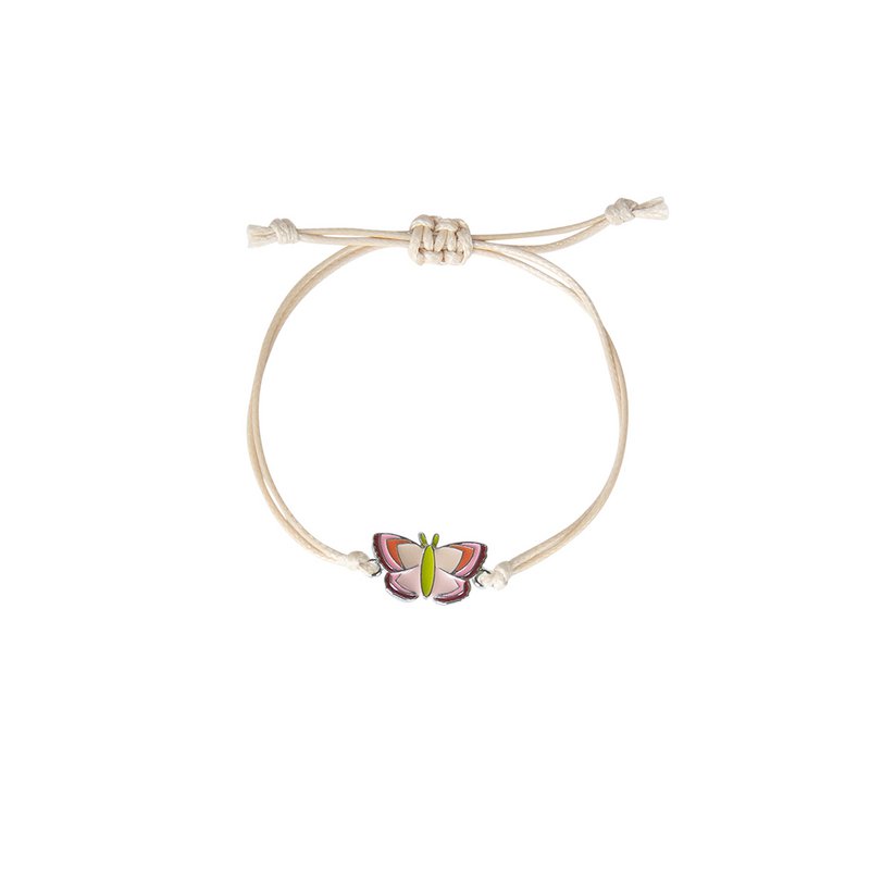 Pulsera Mariposa Rosa