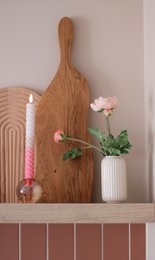 Vela LED en forma de remolino Amour Toujours - Juego de 2
