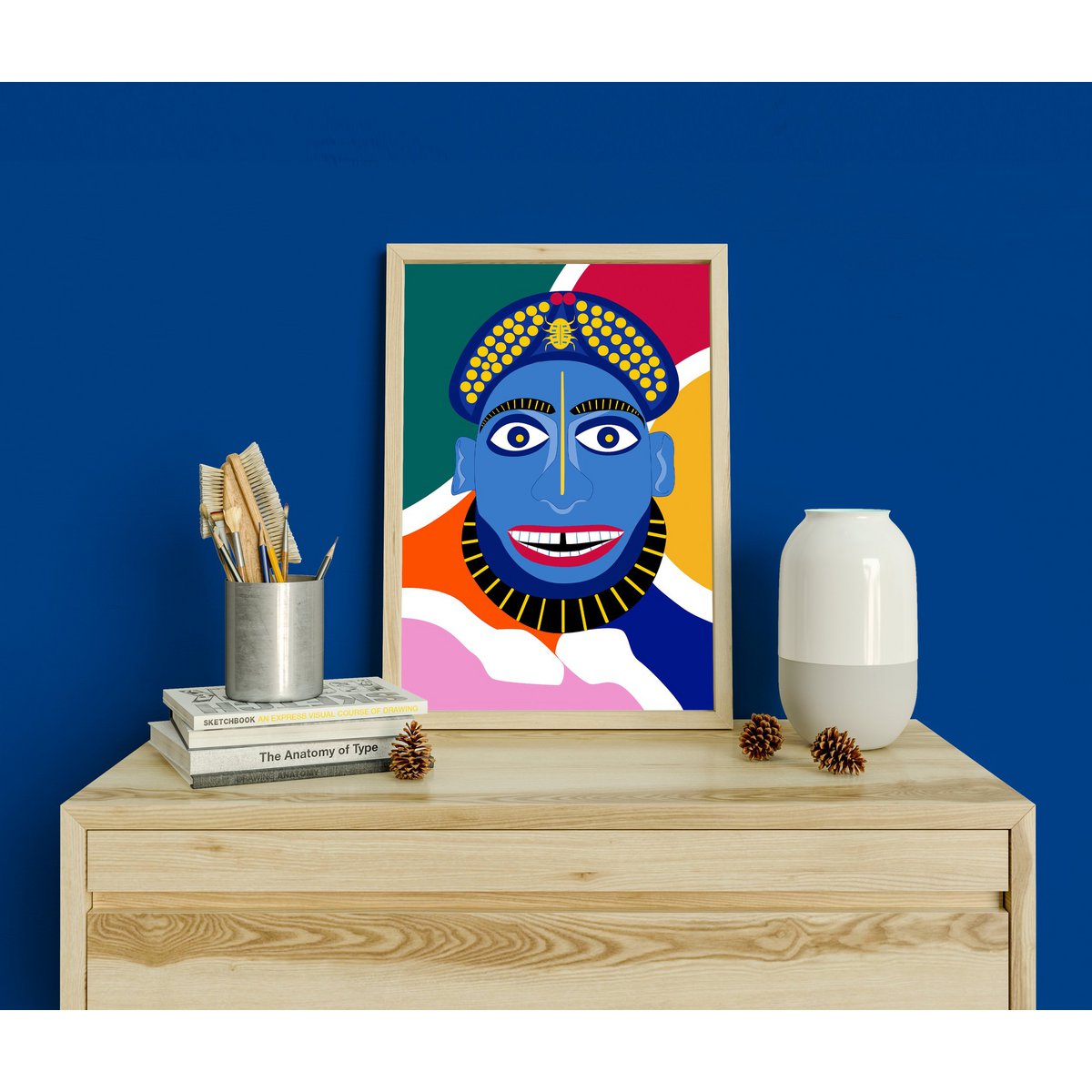 Le Masque - Wall Art Illustration