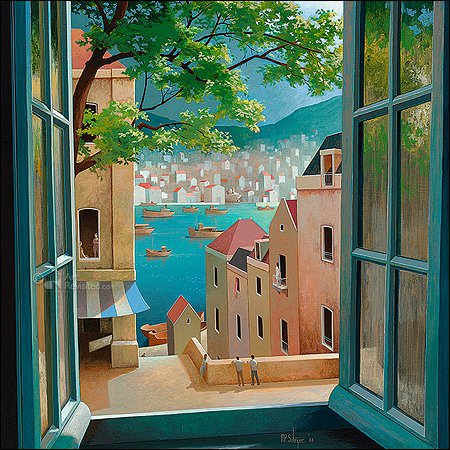 Card folder - Michiel Schrijver, Dreaming