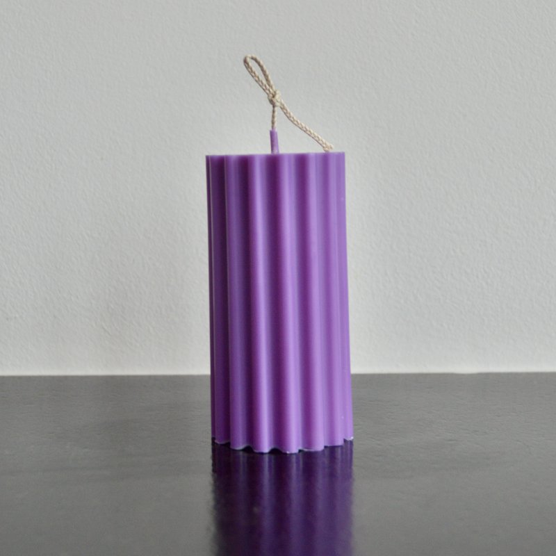 Colored candle Giorgia POP collection