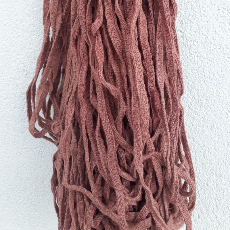 Luna-Leena big bear Leena brown - cotton (incl. donation) hand crocheted in Nepal