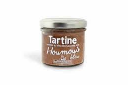 Blauer Hummus │ Hummus-Aperitif ▸ Linsen mit Bleu des Causses AOP