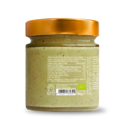 Sweet pistachio cream 45% organic 190g