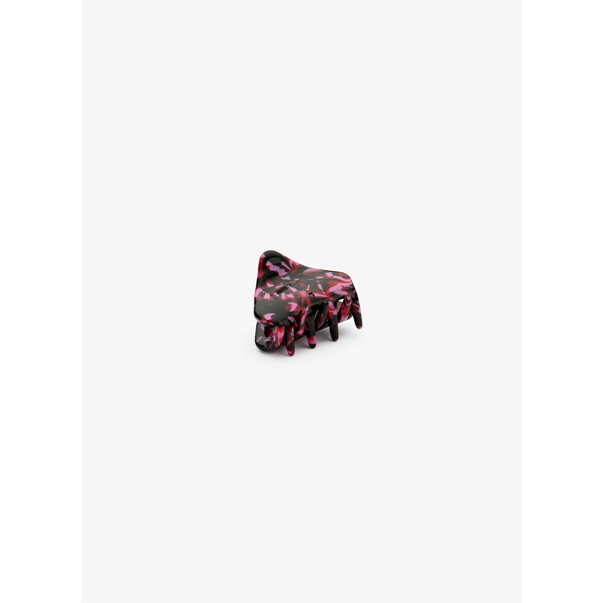Hair clip Jade black/pink