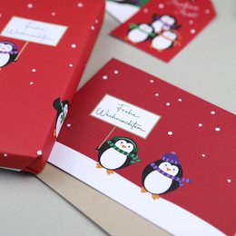 Geschenkpapier Pinguin Peter