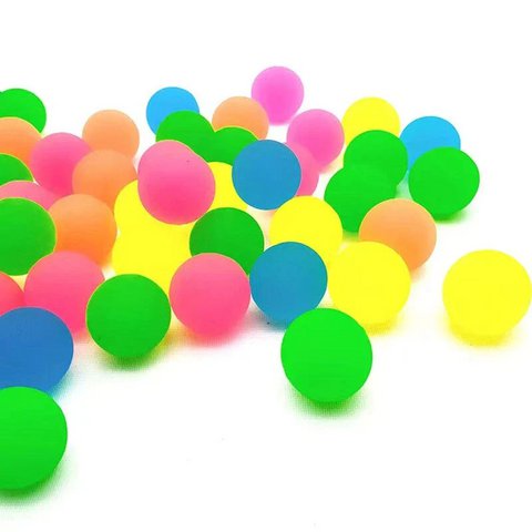 Timmy Toys - AX055 - Gummi -Elastik -Bouncing -Kugeln - 6pcs - 25 mm - 1 Stück