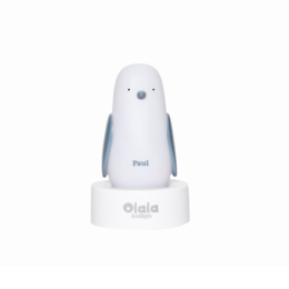Night light - Penguin Paul - induction charging - white