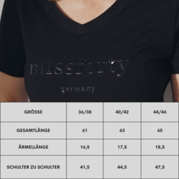 Jersey shirt black missforty