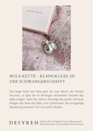 Bola chain pregnancy chain Engelsrufer