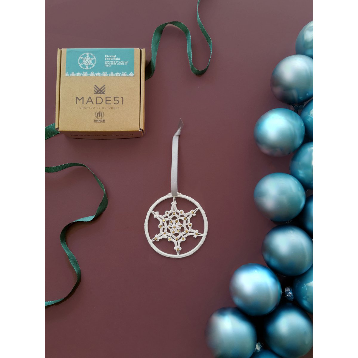 Eternal Snowflake Ornament