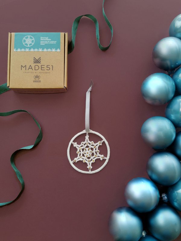 Eternal Snowflake Ornament