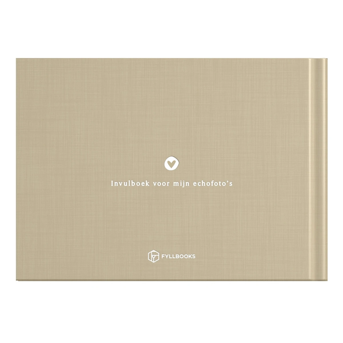 Fyllbooks Mein Ultraschallbuch – Linen Taupe