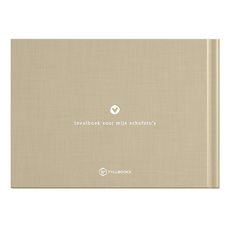 Fyllbooks Mein Ultraschallbuch – Linen Taupe