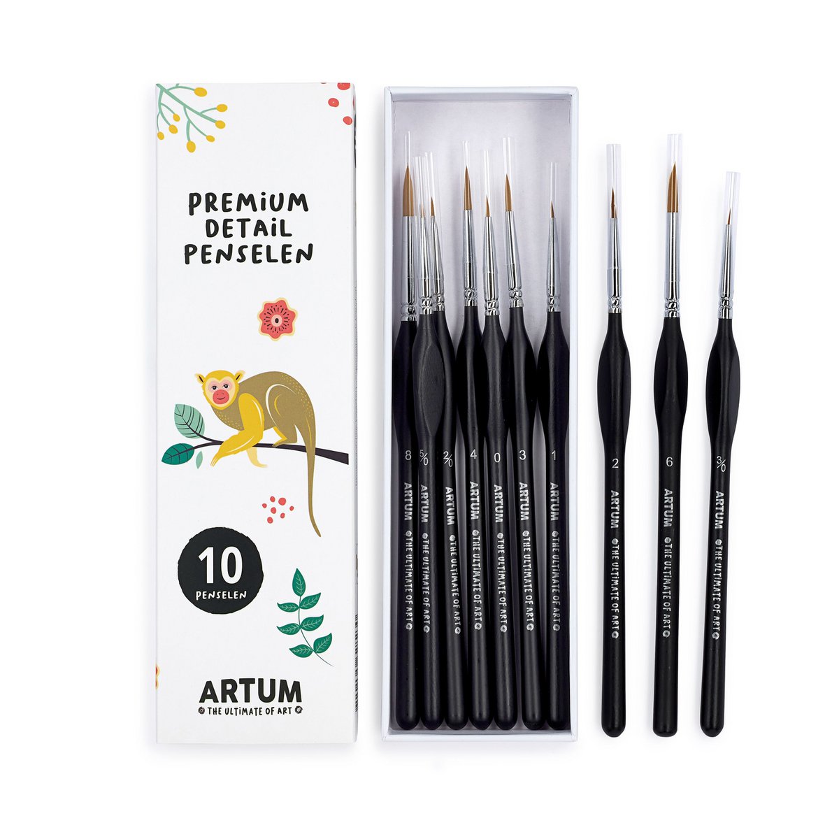 Brush Set 10 Pieces