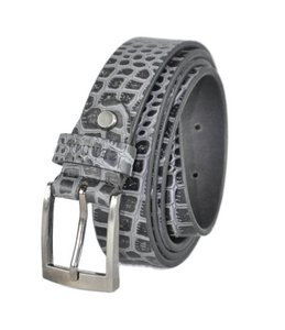 CRYSIS gravierter Ledergürtel