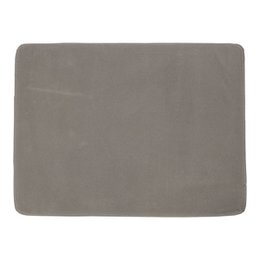 Placemat cowhide rectangle gray 30x40cm